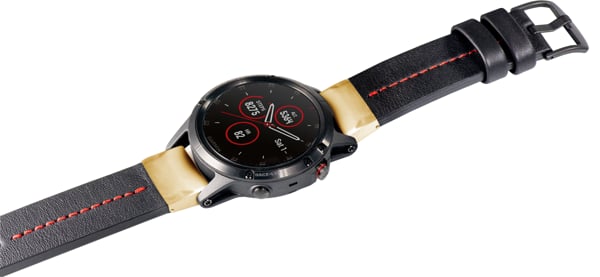 Wygląd moVear Adapter Garmin QuickFit 26mm na Fenix / Epix / Quatix / Tactix / Enduro - 51mm Umożliwia mocowanie paska 22mm do zegarków z Garmin QuickFit 26mm