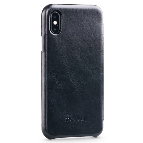 moVear flipSide S | Łatwa rozmowa przy zamkniętej klapce pokrowca na Apple iPhone X Xs (5.8 moVear flipSide S | Wycięcie na głośnik w klapce pokrowca do Apple iPhone X Xs (5.8
