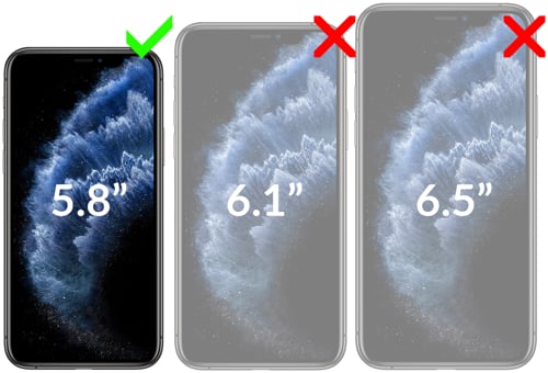 Kompatybilność etui flipSide S z telefonem Apple iPhone Xs (5.8 Skórzane etui moVear flipSide S pasuje do telefonu Apple iPhone Xs (5.8