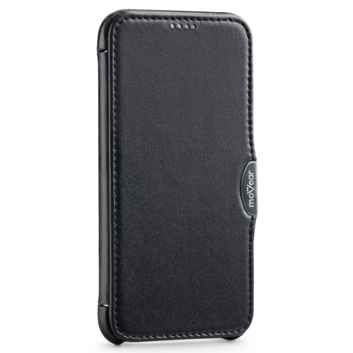 moVear flipSide C | Magnetyczny klips przytrzymuje klapkę etui bliżej ekranu iPhone X Xs moVear flipSide C | Metalowy klips i magnetyczne zapięcie klapki etui do iPhone X Xs