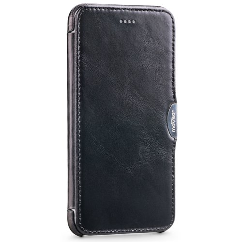 moVear flipSide C | Magnetyczny klips przytrzymuje klapkę etui bliżej ekranu iPhone 8 Plus / 7 Plus moVear flipSide C | Metalowy klips i magnetyczne zapięcie klapki etui do iPhone 8 Plus / 7 Plus