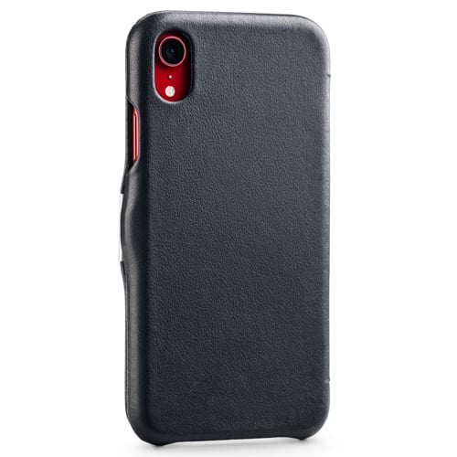 moVear flipSide C | Łatwa rozmowa przy zamkniętej klapce pokrowca na iPhone Xr (6.1 moVear flipSide C | Wycięcie na głośnik w klapce etui na iPhone Xr (6.1