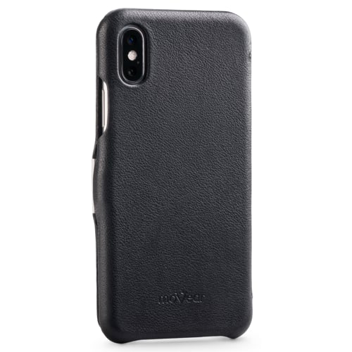 moVear flipSide C | Łatwa rozmowa przy zamkniętej klapce pokrowca na Apple iPhone Xs MAX (6.5 moVear flipSide C | Wycięcie na głośnik w klapce etui na Apple iPhone Xs MAX (6.5