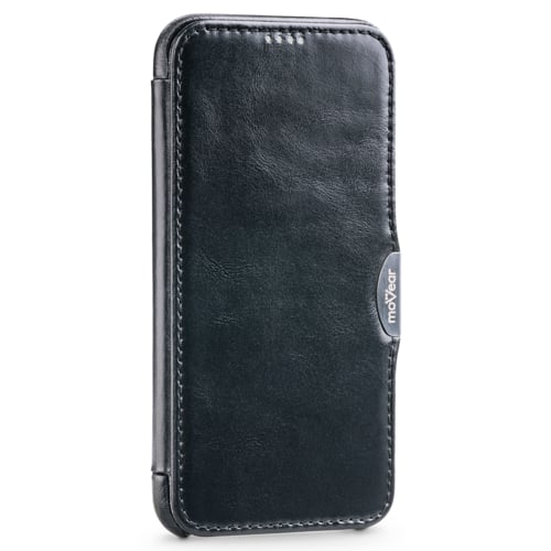 moVear flipSide C | Magnetyczny klips przytrzymuje klapkę etui bliżej ekranu iPhone Xs MAX (6.5 moVear flipSide C | Metalowy klips i magnetyczne zapięcie klapki etui do iPhone Xs MAX (6.5