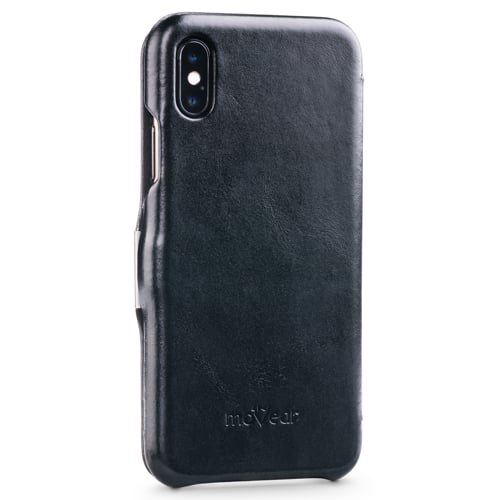 moVear flipSide C | Łatwa rozmowa przy zamkniętej klapce pokrowca na iPhone Xs MAX (6.5 moVear flipSide C | Wycięcie na głośnik w klapce etui na iPhone Xs MAX (6.5