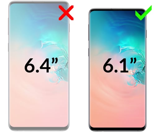 Kompatybilność etui flipSide S z telefonem Samsung Galaxy S10 (6.1 Skórzane etui moVear flipSide S pasuje do telefonu Samsung Galaxy S10 (6.1