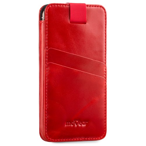 moVear pocketCase C+ Poręczna kieszonka na karty z tyłu wsuwki na Telefon wielkości do ok 160 x 79 x 8mm