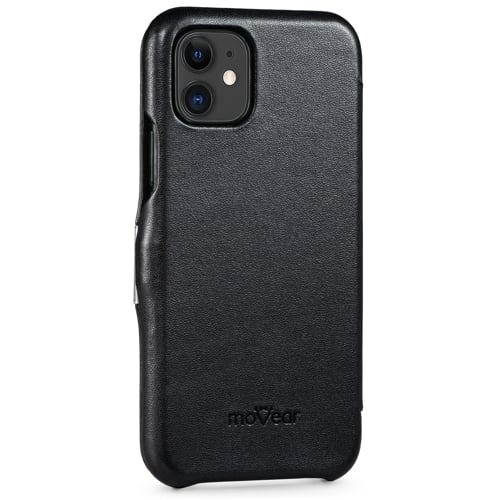moVear flipSide C | Łatwa rozmowa przy zamkniętej klapce pokrowca na Apple iPhone 11 (6.1 moVear flipSide C | Wycięcie na głośnik w klapce etui na Apple iPhone 11 (6.1