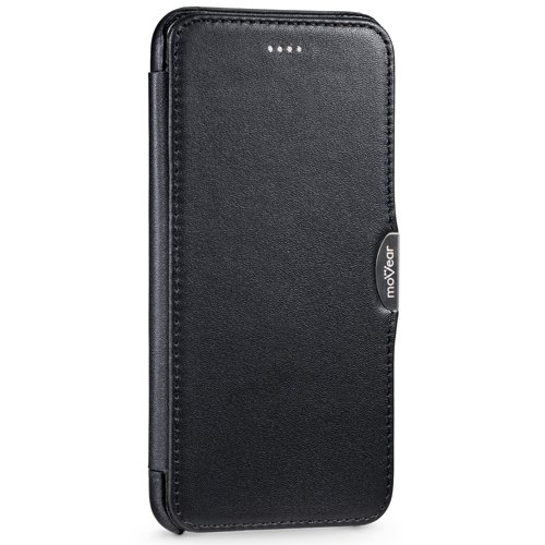 moVear flipSide C | Magnetyczny klips przytrzymuje klapkę etui bliżej ekranu Apple iPhone 8 Plus / 7 Plus (5.5 moVear flipSide C | Metalowy klips i magnetyczne zapięcie klapki etui do Apple iPhone 8 Plus / 7 Plus (5.5