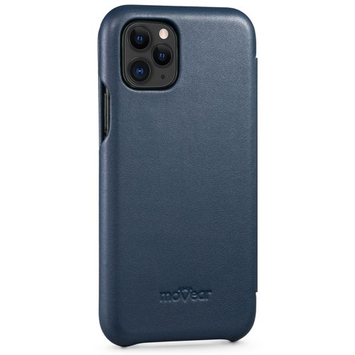 moVear flipSide S | Łatwa rozmowa przy zamkniętej klapce pokrowca na iPhone 11 Pro moVear flipSide S | Wycięcie na głośnik w klapce pokrowca do iPhone 11 Pro