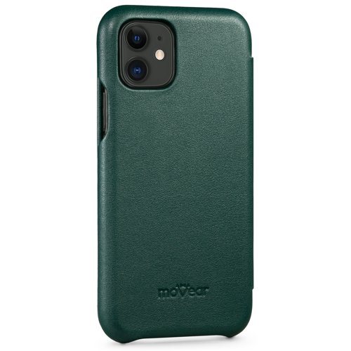 moVear flipSide S | Łatwa rozmowa przy zamkniętej klapce pokrowca na Apple iPhone 11 (6.1 moVear flipSide S | Wycięcie na głośnik w klapce pokrowca do Apple iPhone 11 (6.1