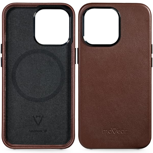 moVear backCover 4S | Miękkie wnętrze etui z czarnej mikrofibry chroni telefon iPhone 13 Pro (6.1 moVear backCover 4S | Miękkie wnętrze z czarnej mikrofibry chroni iPhone 13 Pro (6.1