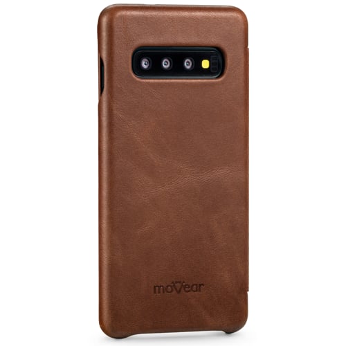 moVear flipSide S | Łatwa rozmowa przy zamkniętej klapce pokrowca na Galaxy S10 moVear flipSide S | Wycięcie na głośnik w klapce pokrowca do Galaxy S10