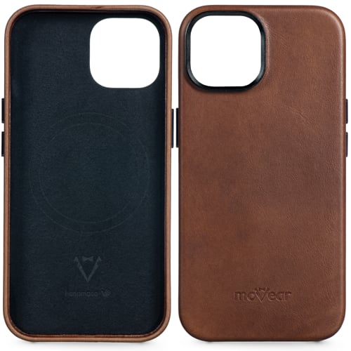 moVear backCover 4S | Miękkie wnętrze etui z czarnej mikrofibry chroni telefon iPhone 15 (6,1 moVear backCover 4S | Miękkie wnętrze z czarnej mikrofibry chroni iPhone 15 (6,1