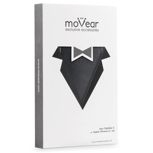 moVear flipSide C | Eleganckie, sztywne, wytrzymałe kartonowe opakowanie etui do Apple iPhone 6s / 6 (4.7 Ekskluzywny Pokrowiec moVear flipSide C do Apple iPhone 6s / 6 (4.7