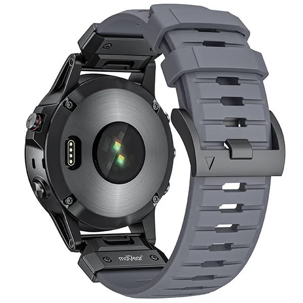 Szybki montaż ekskluzywnego paska moVear FKM Extreme do Garmin QuickFit 26mm