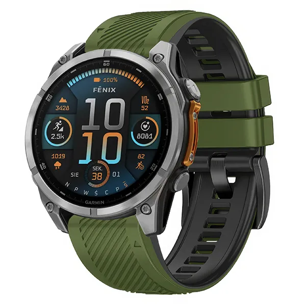 Compatible with the Garmin 22mm QuickFit mount (Garmin QuickFit 22mm)