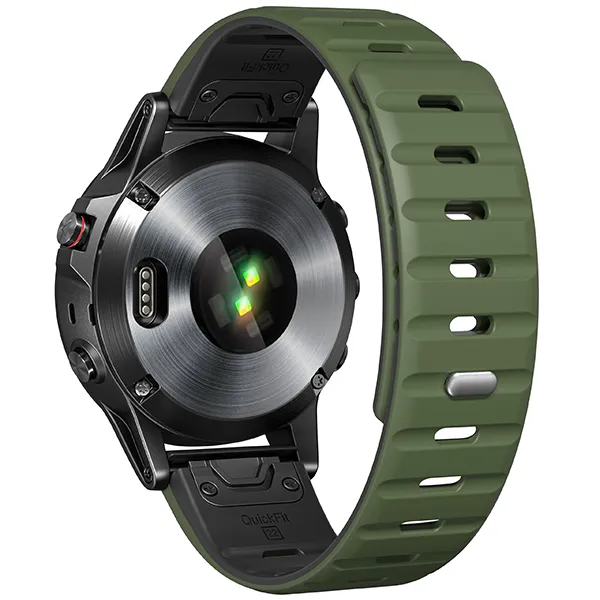 Szybki montaż ekskluzywnego paska moVear SIL M1 do Garmin QuickFit 26mm