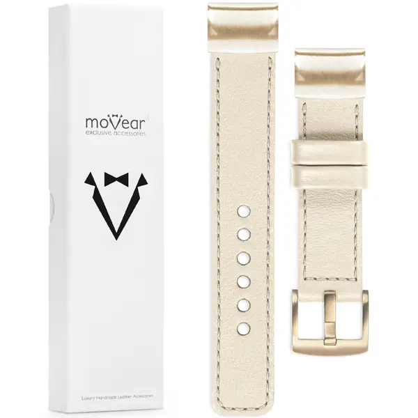 What is included in the package: leather strap moVear Prestige C1 with fastening [MODEL_RZĄDZENIA] for Fenix / Instinct - 43/42/40mm 