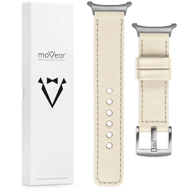 Zawartość zestawu moVear do Samsung Galaxy Watch Ultra Co zawiera oryginalne opakowanie paska do zegarka / smartwatcha - moVear Prestige 24mm do Samsung Galaxy Watch Ultra