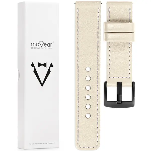 Contents of the moVear for Huawei Watch 5 4 3 2 1 - GT / Pro / Ultimate (48/46mm) What is included in the original packaging of the strap for the watch / smartwatch - moVear Prestige 22mm for Huawei Watch 5 4 3 2 & GT / Pro / Ultimate (48/46mm)