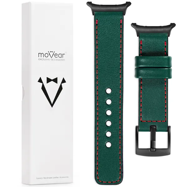 Zawartość zestawu moVear do Samsung Galaxy Watch Ultra Co zawiera oryginalne opakowanie paska do zegarka / smartwatcha - moVear Prestige 22mm do Samsung Galaxy Watch Ultra