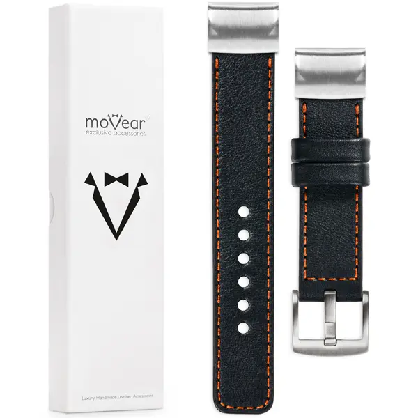 What is included in the package: leather strap moVear Prestige C1 with fastening [MODEL_RZĄDZENIA] for Fenix / Instinct - 43/42/40mm 