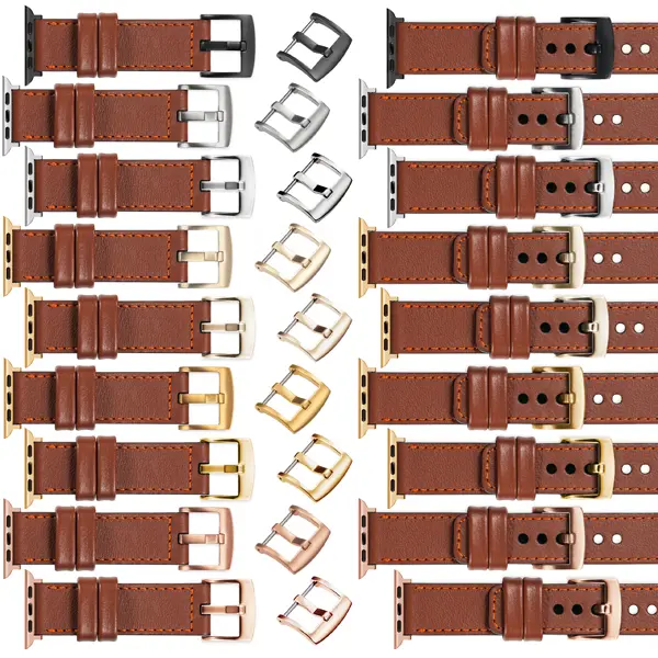 Pasek moVear Prestige C1 dla Apple Watch 9/8/7/6/SE/5/4/3/2/1 (42/41/40/38mm) możesz wybrać z klamrą i adapterem w jednym z wielu kolorów. Polskiej produkcji paski moVear Prestige C1 22mm do Apple Watch 10 / 9 / 8 / 7 / 6 / 5 / 4 / SE (42/41/40mm) to również możliwość personalizacji koloru klamry / sprzączki / adaptera.