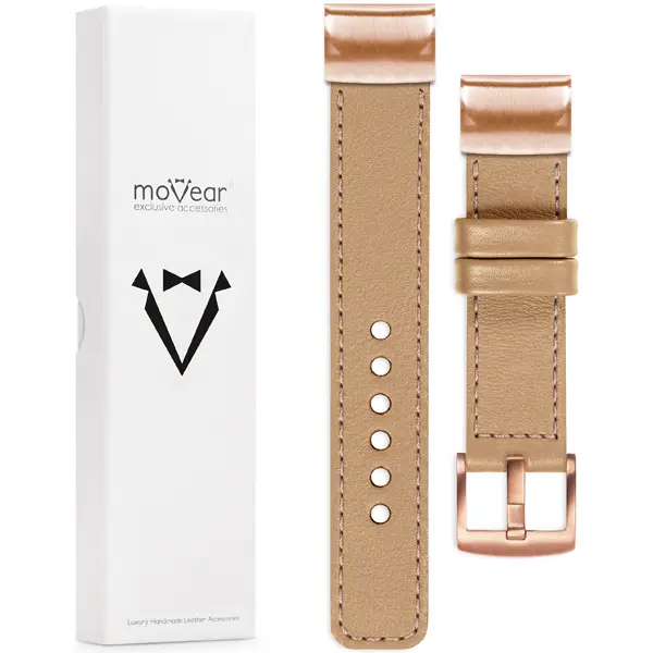 What is included in the package: leather strap moVear Prestige C1 with fastening [MODEL_RZĄDZENIA] for Fenix / Instinct - 43/42/40mm 