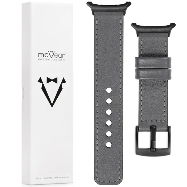 Zawartość zestawu moVear do Samsung Galaxy Watch Ultra Co zawiera oryginalne opakowanie paska do zegarka / smartwatcha - moVear Prestige 24mm do Samsung Galaxy Watch Ultra