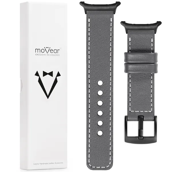 Zawartość zestawu moVear do Samsung Galaxy Watch Ultra Co zawiera oryginalne opakowanie paska do zegarka / smartwatcha - moVear Prestige 22mm do Samsung Galaxy Watch Ultra