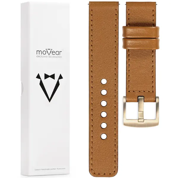 Contents of the moVear for Huawei Watch GT 5 4 (41mm) What is included in the original packaging of the strap for the watch / smartwatch - moVear Prestige 18mm for Huawei Watch GT 5 4 (41mm)