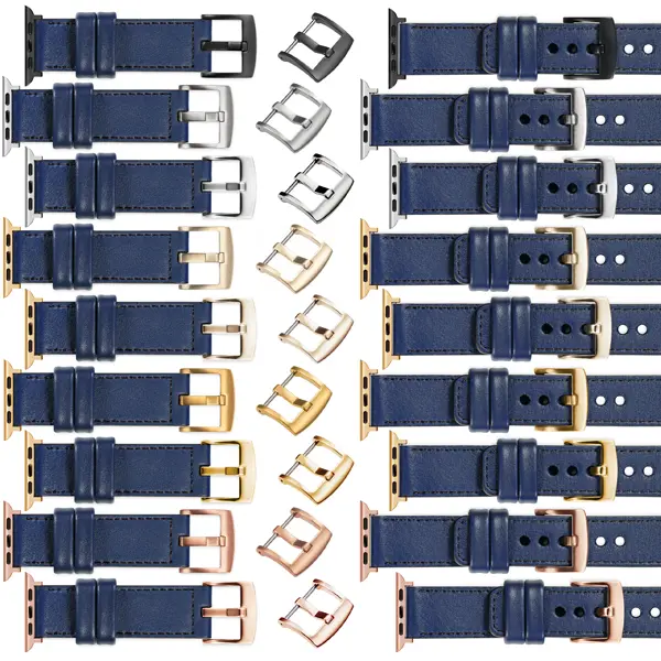 You can choose moVear Prestige C1 for Apple Watch 10 9 8 7 6 5 4 @ SE (42/41/40/38mm) with a buckle and an adapter in one of many colors. Polish production of moVear belts Prestige C1 22mm to Apple Watch 10 / 9 / 8 / 7 / 6 / 5 / 4 / SE (42/41/40mm) it is also possible to personalize the color of the buckle / adapter.