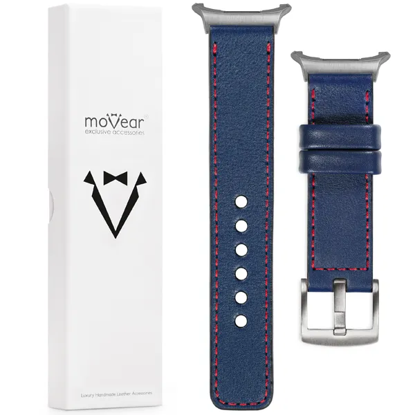 Zawartość zestawu moVear do Samsung Galaxy Watch Ultra Co zawiera oryginalne opakowanie paska do zegarka / smartwatcha - moVear Prestige 22mm do Samsung Galaxy Watch Ultra