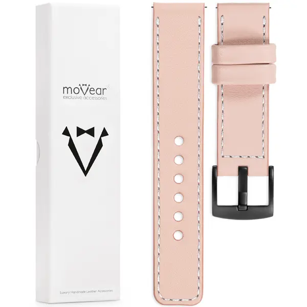 Contents of the moVear for Huawei Watch 5 4 3 2 & GT / Pro / Ultimate (48/46mm) What is included in the original packaging of the strap for the watch / smartwatch - moVear Prestige 22mm for Huawei Watch 5/4/3/2/1 GT Pro Ultimate (48/46mm)