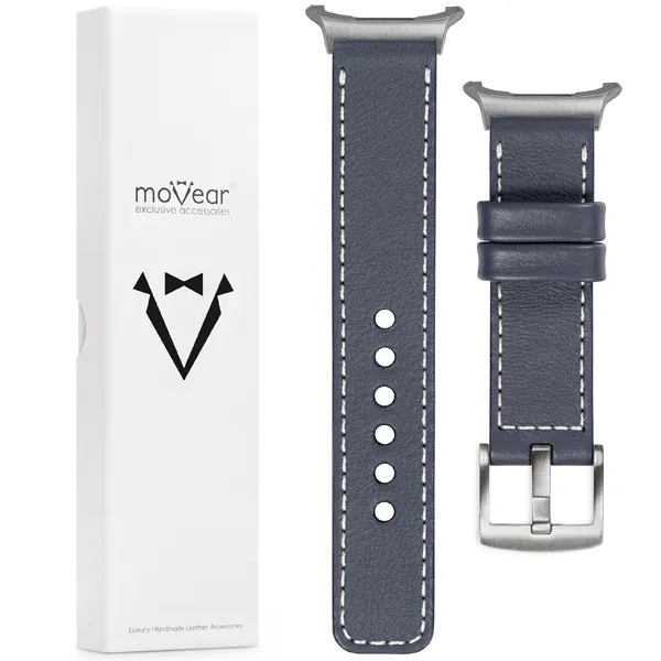 Zawartość zestawu moVear do Samsung Galaxy Watch Ultra Co zawiera oryginalne opakowanie paska do zegarka / smartwatcha - moVear Prestige 22mm do Samsung Galaxy Watch Ultra
