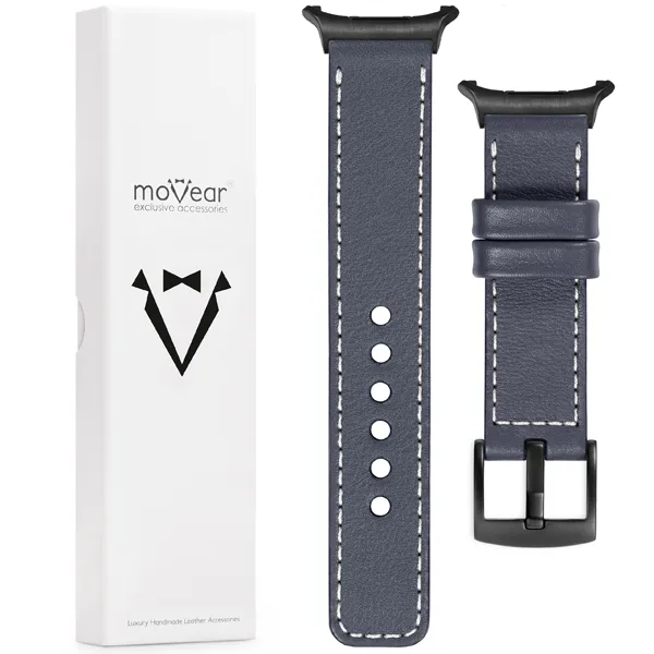 Zawartość zestawu moVear do Samsung Galaxy Watch Ultra Co zawiera oryginalne opakowanie paska do zegarka / smartwatcha - moVear Prestige 24mm do Samsung Galaxy Watch Ultra