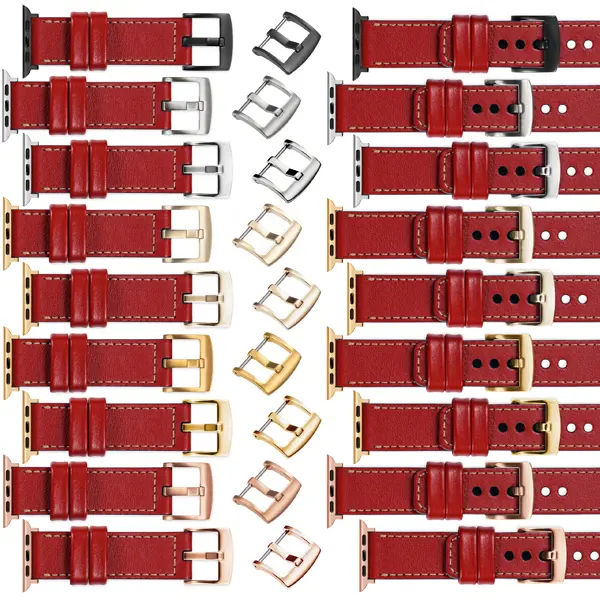 Sie können moVear Prestige C1 für Apple Watch 42/41/40mm (series 10-1) mit einer Schnalle und einem Adapter in einer von vielen Farben. Polnische Produktion von moVear Gürteln Prestige C1 22mm bis Apple Watch 10 / 9 / 8 / 7 / 6 / 5 / 4 / SE (42/41/40mm) Es ist auch möglich, die Farbe der Schnalle / des Adapters zu personalisieren.
