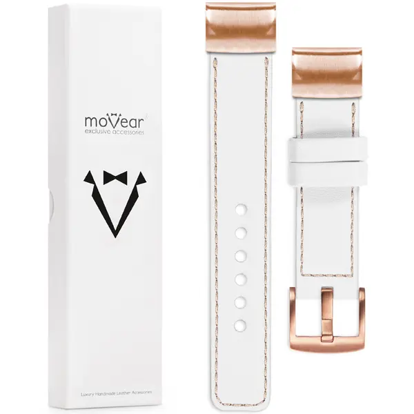 What is included in the package: leather strap moVear Prestige C1 with fastening [MODEL_RZĄDZENIA] for Fenix / Instinct - 43/42/40mm 