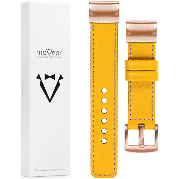 What is included in the package: leather strap moVear Prestige C1 with fastening [MODEL_RZĄDZENIA] for Fenix / Instinct - 43/42/40mm 