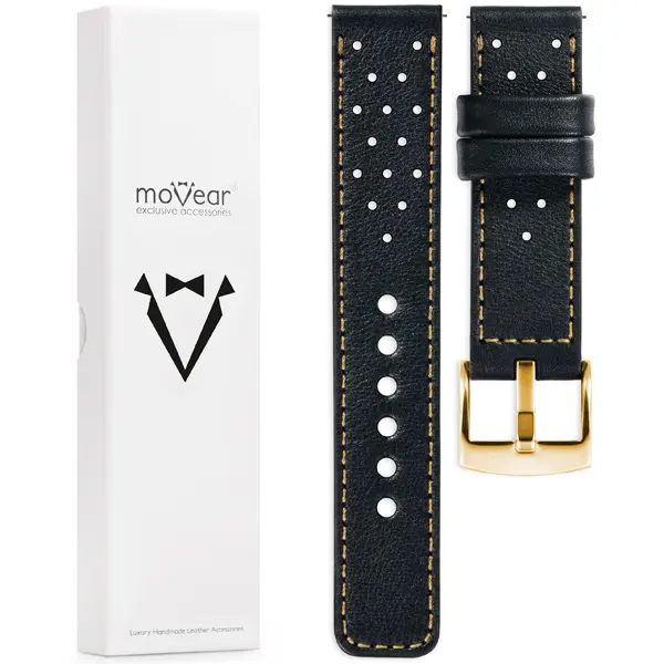 Contents of the moVear for Huawei Watch GT 5 4 (41mm) / 5 Pro (42mm) What is included in the original packaging of the strap for the watch / smartwatch - moVear Prestige 18mm for Huawei Watch GT 5 4 / Pro (42/41mm)