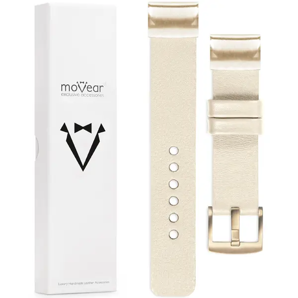 What is included in the package: leather strap moVear Prestige S1 with fastening [MODEL_RZĄDZENIA] for Fenix / Instinct - 43/42/40mm 