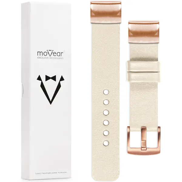 What is included in the package: leather strap moVear Prestige S1 with fastening [MODEL_RZĄDZENIA] for Fenix / Instinct - 43/42/40mm 