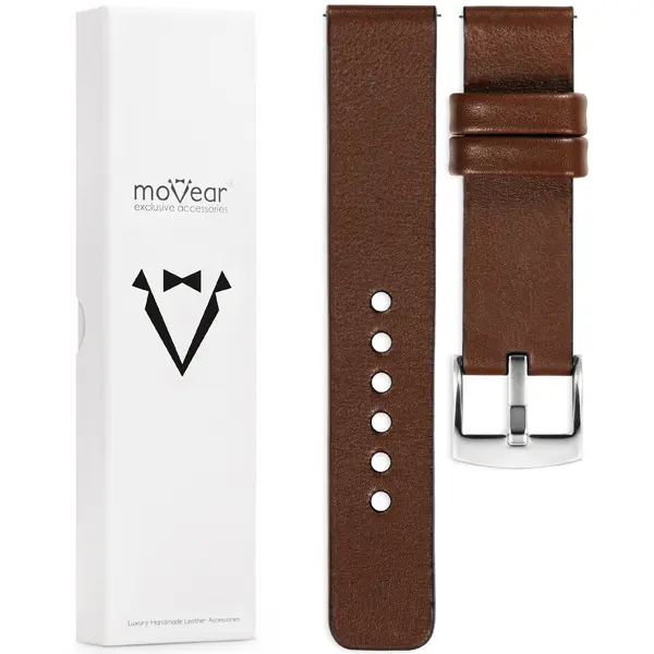 Zawartość zestawu moVear do zegarka / smartwatcha Co zawiera oryginalne opakowanie paska do zegarka / smartwatcha - moVear Prestige 24mm do zegarka / smartwatcha