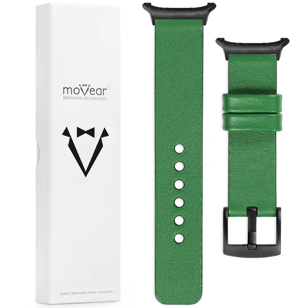Zawartość zestawu moVear do Samsung Galaxy Watch Ultra Co zawiera oryginalne opakowanie paska do zegarka / smartwatcha - moVear Prestige 24mm do Samsung Galaxy Watch Ultra