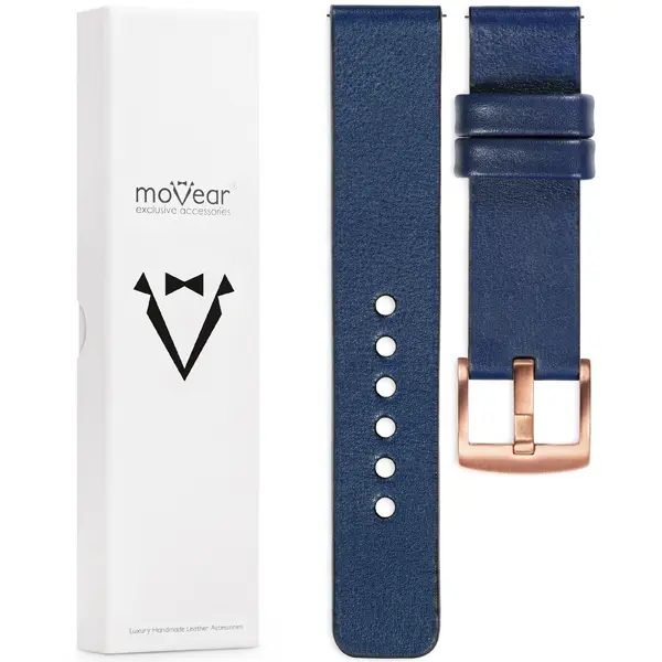 Zawartość zestawu moVear do Huawei Watch GT 3 2 1 (42mm) / GT 3 Pro (43mm) Co zawiera oryginalne opakowanie paska do zegarka / smartwatcha - moVear Prestige 20mm do Huawei Watch GT 3 Pro (43mm) / GT3 GT2 GT 3 2 (42mm)