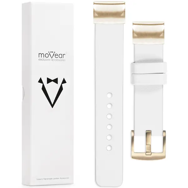 What is included in the package: leather strap moVear Prestige S1 with fastening [MODEL_RZĄDZENIA] for Fenix / Instinct - 43/42/40mm 