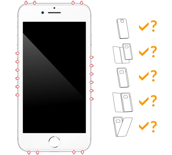 moVear GLASS mSHIELD 3D PRO na Apple iPhone 8/7 Plus (5.5