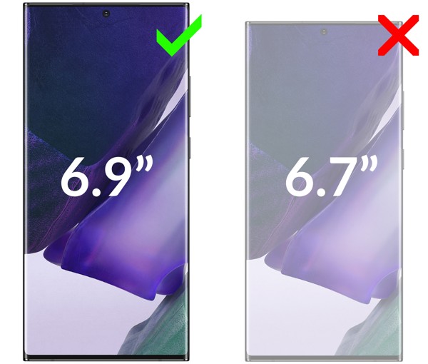 Kompatybilność szkła hartowanego moVear GLASS mSHIELD 3D na Samsung Note20 Ultra Obrazek prezentujący kompatybilność szkła hartowanego moVear GLASS mSHIELD 3D na Samsung Note20 Ultra. Aby uniknąć pomyłek przy zakupie, zwróć uwagę na dokładny model swojego telefonu.