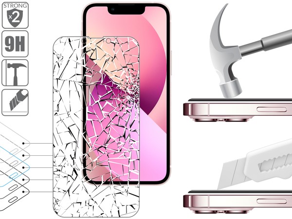 Budowa i wytrzymałość szkła hartowanego moVear GLASS mSHIELD 2.5D MATT na Apple iPhone 13 Mini (5.4